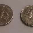 Отдается в дар Монета «5 пенсов». Королева Елизавета II (1982-2013) (Великобритания).