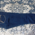 Отдается в дар Темно-синие джинсы размер 48-50