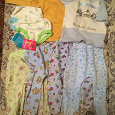 Отдается в дар Детская одежда на 2-6 месяцев: ползунки, трусы, носки футболки