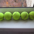 Отдается в дар мячики теннисные