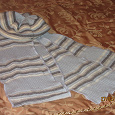 Отдается в дар Комплект берет(56-57 размер) +длинный шарф
