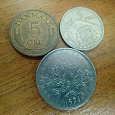 Отдается в дар Три пятака для нумизмата- три монеты номиналом пять для смотрителей