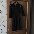 Отдается в дар Чёрное платье 40 размер.