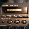 Отдается в дар Факс Brother fax-290mc