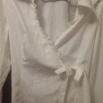 Отдается в дар Лёгкая блуза белая, идеальное состояние