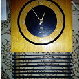 Отдается в дар Часы настенные янтарь советские интерьерные