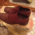 Отдается в дар Туфли коричневые мужские фирма ARA 41 размер