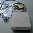 Отдается в дар Интернет по электропроводке: Powerline-адаптер ZyXEL PLA 400 EE (возможно, требует ремонта)