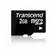 Отдается в дар Карты памяти Transcend Microsd 2gb + Microsd 1gb