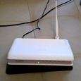 Отдается в дар Wi-Fi роутер Asus WL-520GU принтсервер
