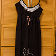 Отдается в дар Домашнее платье с котом