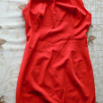 Отдается в дар Красное платье, серое платье