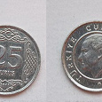 Отдается в дар Монета Турция 25 курушей (2011)