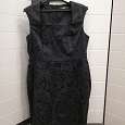 Отдается в дар Нарядное черное платье, 52 размер