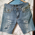 Отдается в дар Стильные джинсовые шорты. Для тех, кто понимает разницу между рванью и стильной одеждой.