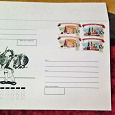 Отдается в дар Почтовые конверты с логотипом ДаруДар