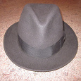 Отдается в дар Винтажная шляпа 50х-60х годов.