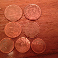 Отдается в дар монеты евроценты