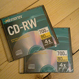 Отдается в дар Новые диски CD-RW Memorex
