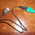 Отдается в дар шнур USB A мама-пара+переходник USB на PS2