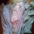 Отдается в дар несколько разных офисных блуз-рубашек для одного р.46