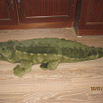 Отдается в дар мягкая игрушка крокодил