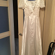 Отдается в дар Свадебное платье 44-46 рост 170-175