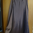 Отдается в дар Нарядная фиолетовая юбка в пол