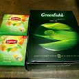 Отдается в дар Зелёный чай в пакетиках