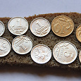 Отдается в дар 1, 5 и 10 копеечные монеты России