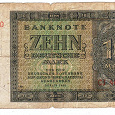 Отдается в дар Бона 10 дойч марок 1948 год