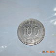 Отдается в дар Монетка 100 вон Южной Кореи