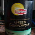Отдается в дар чай Lipton,Green Gunpowder