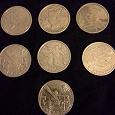 Отдается в дар Монеты 2 рубля 2000,2001 год.