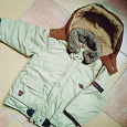 Отдается в дар Зимняя куртка-пуховик на рост 98-104 см