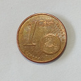 Отдается в дар Монета евро цент.Кипр.2016 год