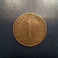 Отдается в дар Австрия 1 шиллинг, 1975