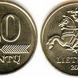 Отдается в дар Монета Литва 20 центов (2009)
