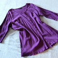 Отдается в дар Фиолетовая блузка (большой размер)