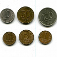 Отдается в дар Несколько отечественных монет 1992-93 гг.