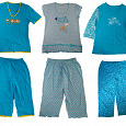 Отдается в дар Женские пижамы (новые, голубые, размер 54-XXL)