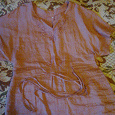 Отдается в дар Льняная блузка-рубашка 48 размера