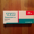 Отдается в дар Лекарство лизиноприл 20 мг 20 таблеток