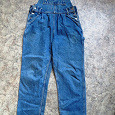 Отдается в дар Комбинезон джинсовый женский, 50-52 размер