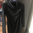 Отдается в дар Чёрное платье размер 42-44.