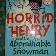 Отдается в дар книга Francesca Simon — Horrid Henry and the abominable snowman