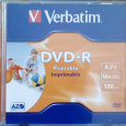 Отдается в дар Диск DVD-R новый
