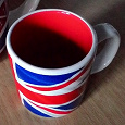 Отдается в дар Кружка кофейная с Британским флагом