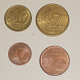Отдается в дар Монеты евроценты Германия б/у