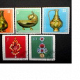 Отдается в дар Ювелирное искусство на почтовых марках Болгарии и ГДР.